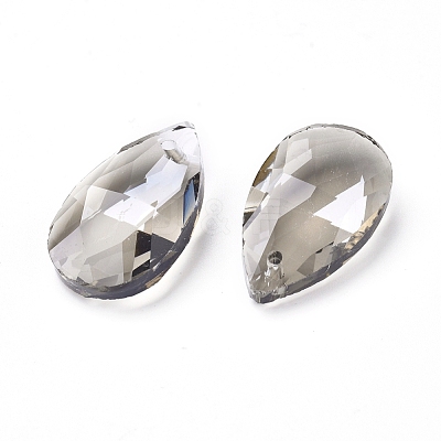 Faceted Glass Pendants GLAA-F069-L-A24-1