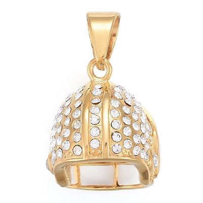 304 Stainless Steel Pendants STAS-K214-39G-1