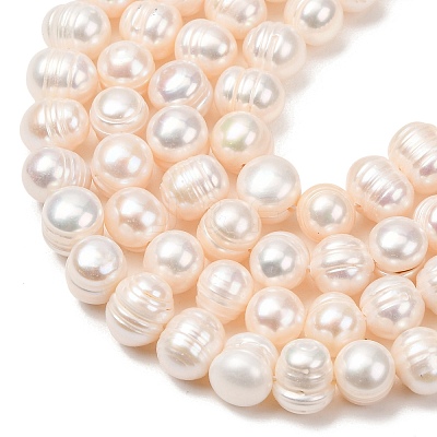 Natural Cultured Freshwater Pearl Beads Strands PA-CBABE82-06C-1