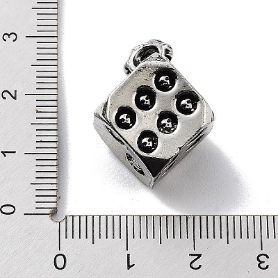 Tibetan Style Alloy Pendants TIBE-L012-040AS-09-1