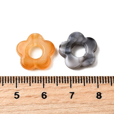 Transparent Acrylic Beads X-MACR-K359-48-1