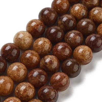 Natural Gemstone Beads Strands G-H045-A01-6MM-1