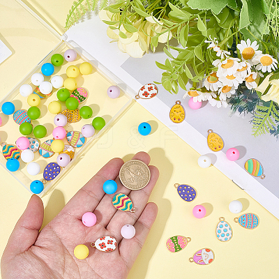 DIY Easter Jewelry Making Kit DIY-BM0001-82-1