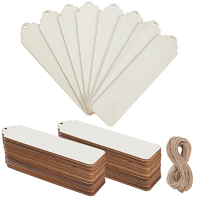 DIY Wood Bookmarks Making Kits WOOD-SP0001-21B-1