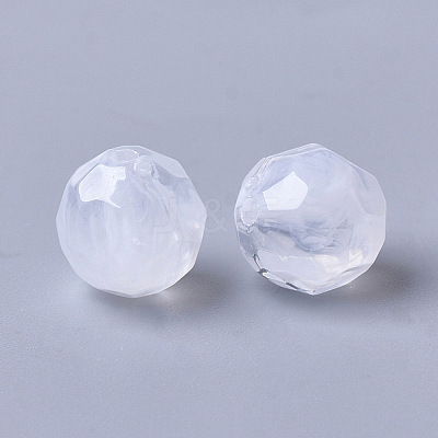 Acrylic Beads OACR-T006-186C-01-1