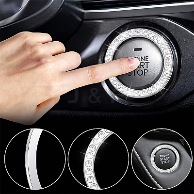 Plush Car Gear & Handbrake Cover Sets AJEW-CL0003-59B-1
