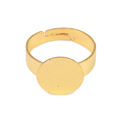 Brass Pad Ring Bases LS-J0JR9-G-1