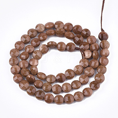 Synthetic Goldstone Beads Strands G-T108-46-1