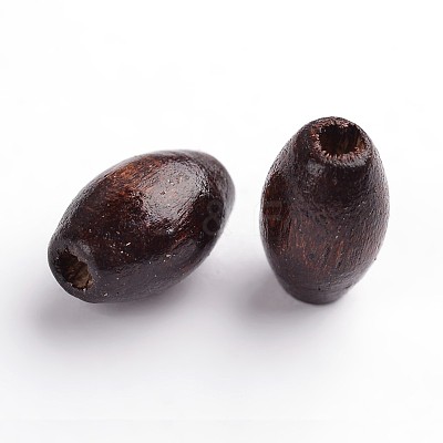 Natural Wood Barrel Beads X-TB096Y-5-1