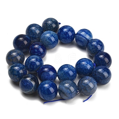 Natural Dragon Veins Agate Beads Strands GG-L001-L01-02F-1