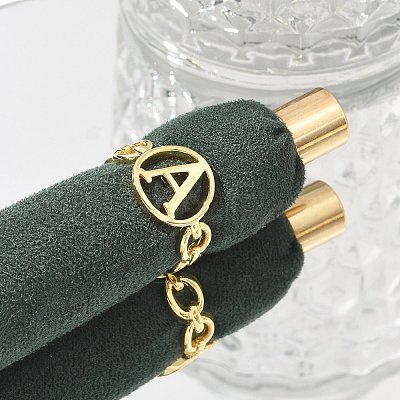 Brass Open Cuff Rings for Women RJEW-K289-01G-A-1
