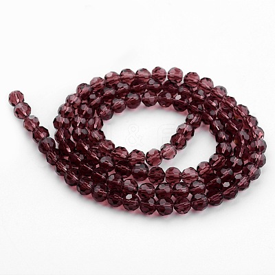 Transparent Glass Bead Strands LS-GLAA-G013-4mm-59-1