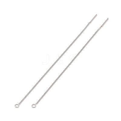 Non-Tarnish 304 Stainless Steel Stud Earring Finding LS-STAS-E161-07P-1