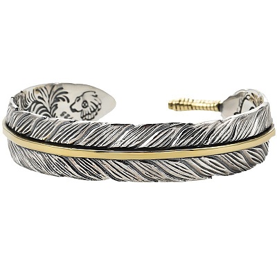 Engraved Alloy Cuff Bangles for Men FS-WGC5C99-01-1