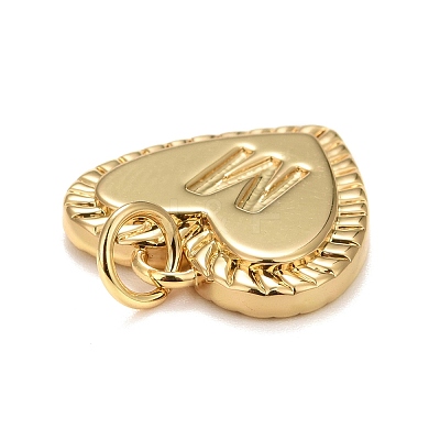 Rack Plating Real 18K Gold Plated Brass Pendants KK-E260-01G-M-1