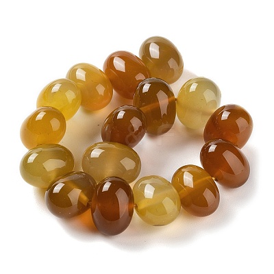 Natural Agate Beads Strands G-G021-03A-08-1