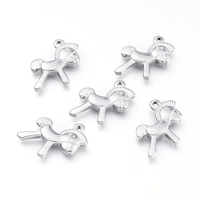 304 Stainless Steel Pendants STAS-F240-10P-1