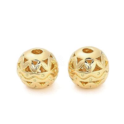 Brass Beads KK-K374-10G-1