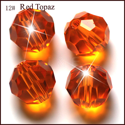 Imitation Austrian Crystal Beads SWAR-F021-8mm-372-1