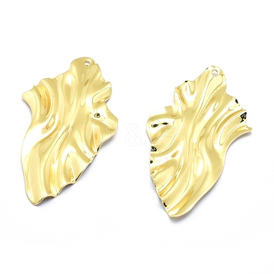 Brass Pendants KK-P155-06G-NR-1