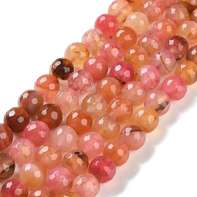 Natural Agate Beads Strands G-M437-C01-01I-1
