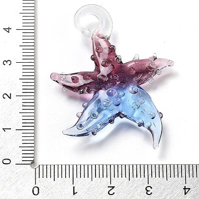 Handmade Lampwork Pendants LAMP-A004-05I-1