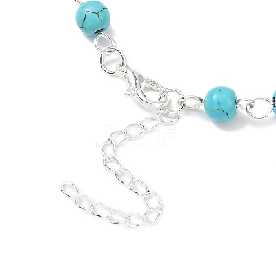 Alloy Cross Charm Bracelets BJEW-TA00423-01-1