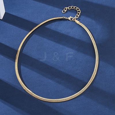 304 Stainless Steel Chain Necklaces NJEW-A041-01G-1