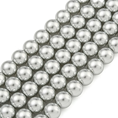 Glass Pearl Beads Strands HY-G002-01D-04-1