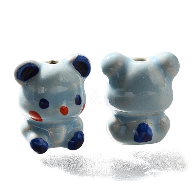 Handmade Porcelain Beads PORC-S002-06B-1