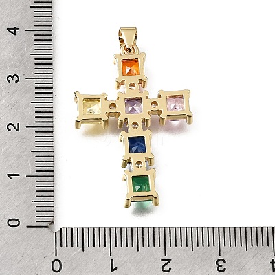 Easter Brass Pave Cubic Zirconia Pendants CU-E002-01B-G04-1