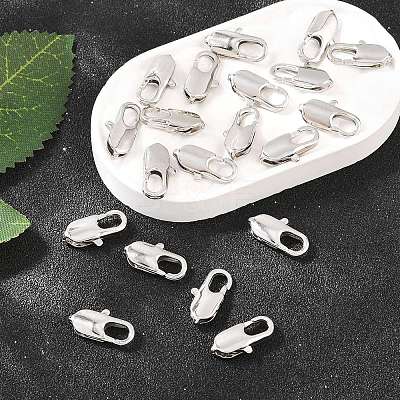 SHEGRACE Brass Lobster Claw Clasps XGR0008P-09P-1