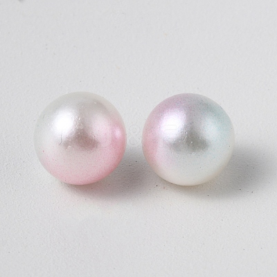 ABS Plastic Imitation Pearl Beads KY-WH0003-02B-1