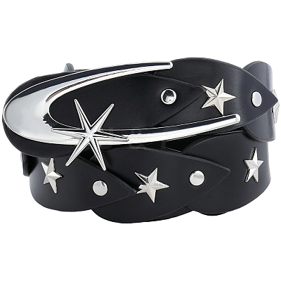 1Pc Imitation Leather Chain Belts AJEW-CL0001-91A-1