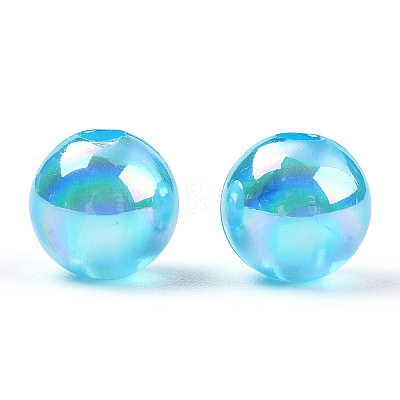 Transparent Acrylic Beads MACR-T046-01C-09-1
