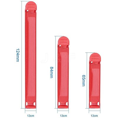 Food Snack Bag Storage Sealing Clips AJEW-PH00935-01-1