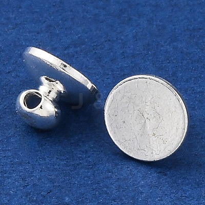 Brass Bead Cap Pendant Bails KK-Z089-20S-1