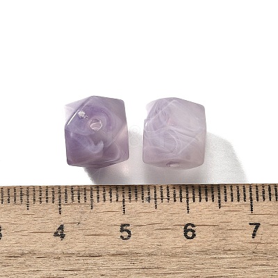 Acrylic Beads OACR-A036-01H-1