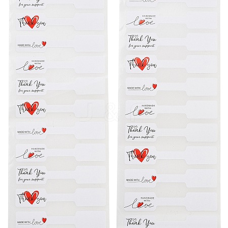 Writable Thank You Paper Hang Tags DJ-AJEW-Z030-04-1