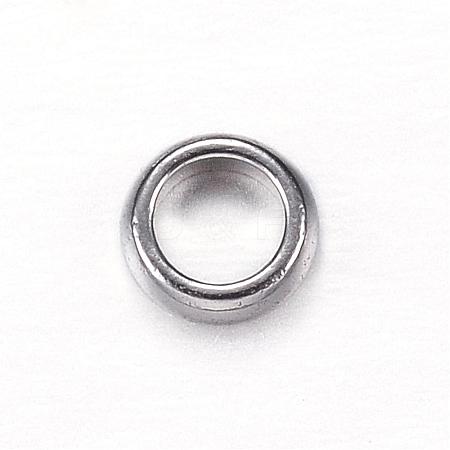 Tarnish Resistant 304 Stainless Steel Beads STAS-P093-03-1