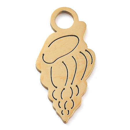 304 Stainless Steel Pendants LS-STAS-M076-03G-1