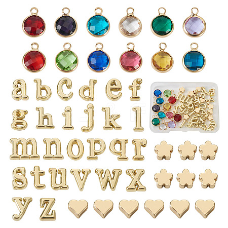 DIY Birthstone Jewelry Making Finding Kit FIND-TA0002-12-1