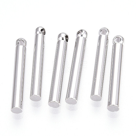 Brass Bar Pendants KK-S348-385A-P-1