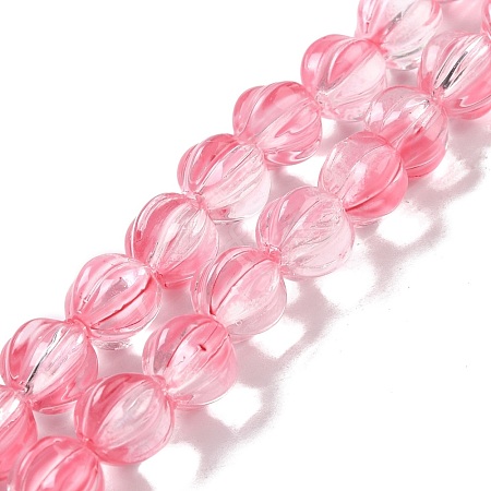 Transparent Glass Beads Strands GLAA-F114-02A-09-1