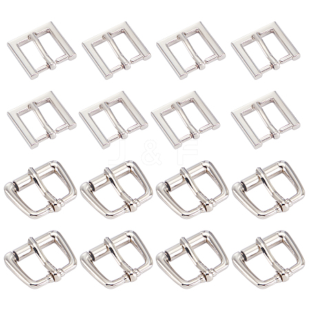 16Pcs 2 Shapes Alloy Adjustable Buckle FIND-WR0001-82P-1