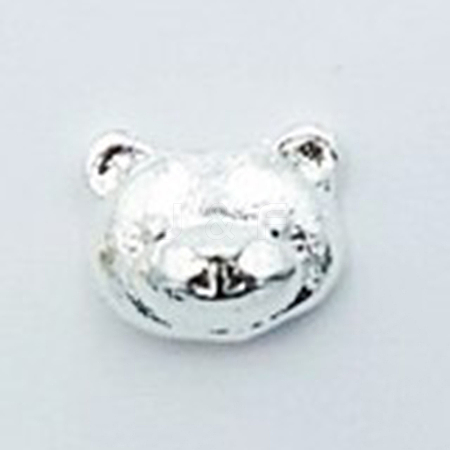 Alloy Cabochons MRMJ-WH0063-10S-1