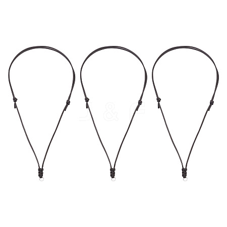 Eco-Friendly Korean Waxed Polyester Braided Adjustable Necklace Makings NJEW-TAC0015-04-1
