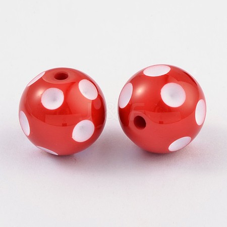 Chunky Bubblegum Acrylic Beads SACR-S146-20mm-11-1