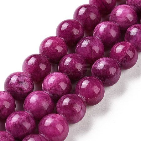 Natural Mashan Jade Beads Strands DJAD-10D-33-1
