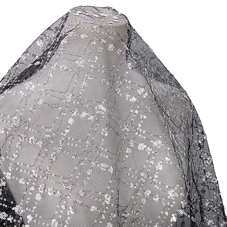 Polyester Sequin Fabrics DIY-WH20048-027D-1